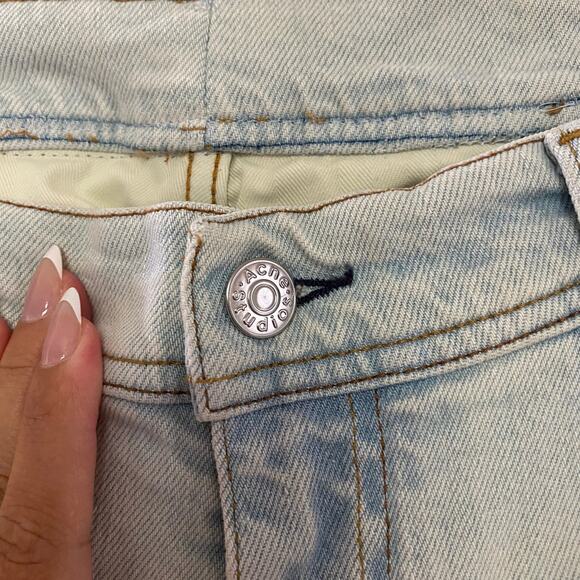 ACNE STUDIOS BLÅ KONST Denim Light Blue Wash Jeans 30 x 32 - Picture 6 of 8